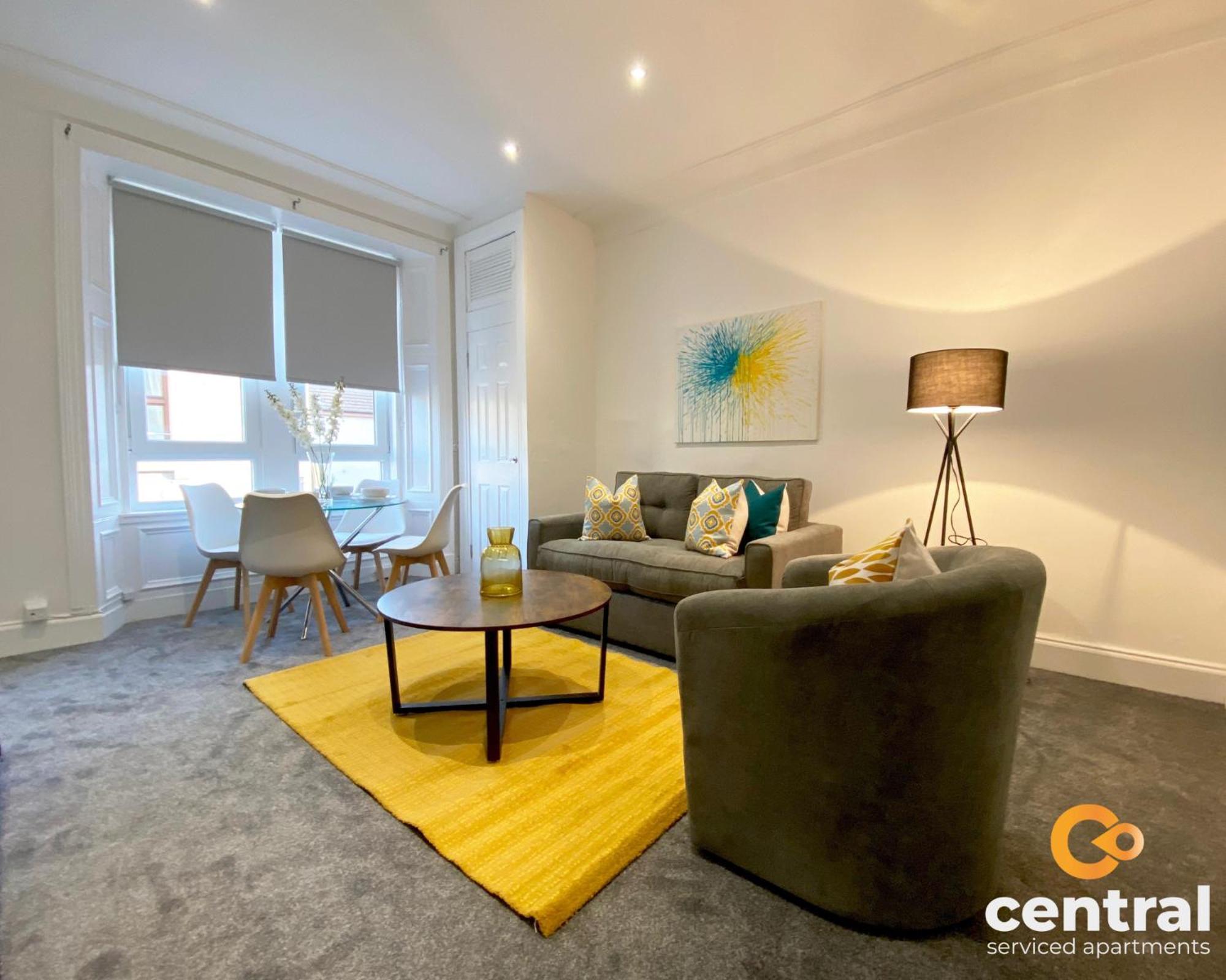Central Serviced Apartments - Cosy 1 Bedroom - Modern - Close To Transport Links - Quiet Neighbourhood - Fast Wifi - Fully Equipped - Smart Tvs In All Rooms - Monthly Stays Welcome - Free Street Parking - Ideal Relocation To Dundee Accommodation Exterior foto