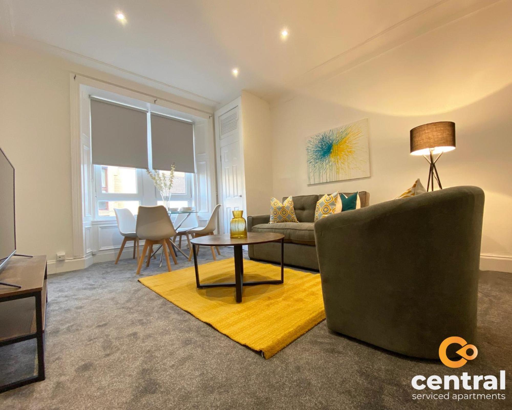 Central Serviced Apartments - Cosy 1 Bedroom - Modern - Close To Transport Links - Quiet Neighbourhood - Fast Wifi - Fully Equipped - Smart Tvs In All Rooms - Monthly Stays Welcome - Free Street Parking - Ideal Relocation To Dundee Accommodation Exterior foto